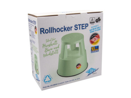 WEDO Tabouret marchepied STEP, plastique, vert pâle