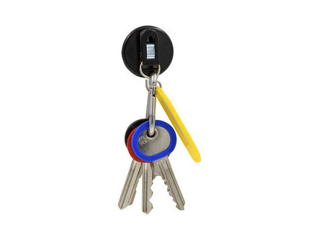 WEDO Support ticket de stationnement, noir, présentoir de 15