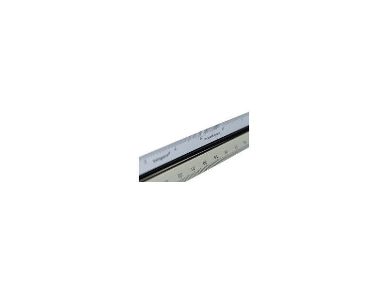 kangaro Échelle de réduction Architecte, aluminium, 300 mm