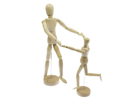 kangaro Mannequin articulé, hauteur: 200 mm, neutre