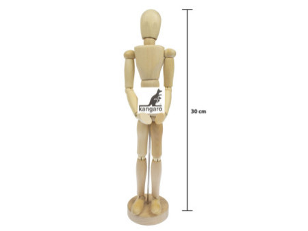 kangaro Mannequin articulé, hauteur: 300 mm, neutre