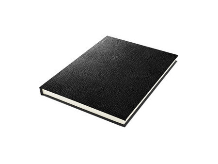 kangaro Cahier de croquis, A3, aspect peau de serpent, noir