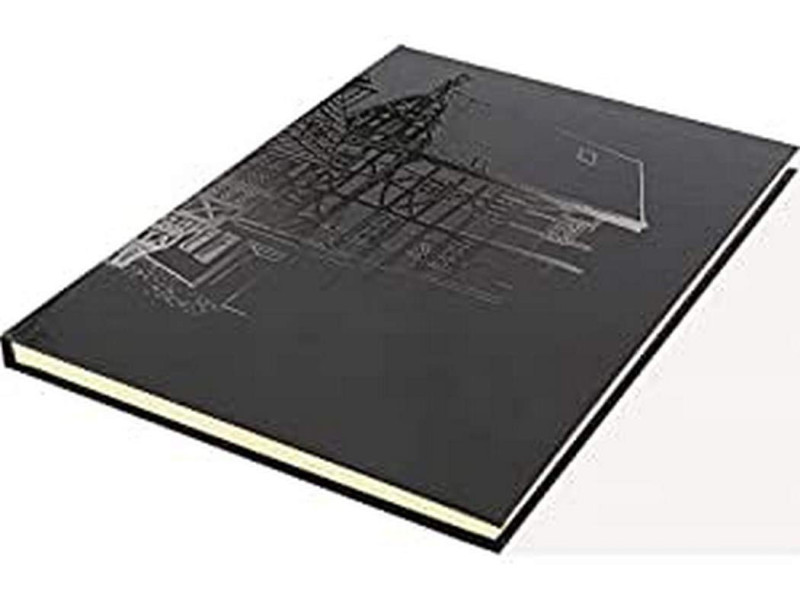 kangaro Cahier de croquis Design, 160 pages, A4, noir