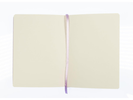 kangaro Cahier de croquis, couverture PU rigide, A5, lilas