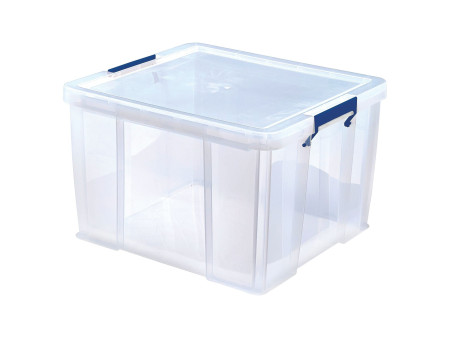 Fellowes Boîte de rangement ProStore, 48 litres, transparent