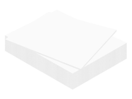 kangaro Carton plume, 500 x 700 mm, épaisseur: 5 mm, blanc