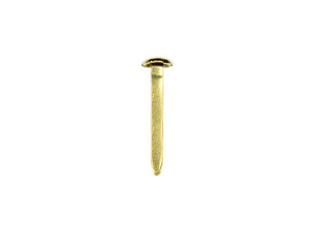 kangaro Attache parisienne à tête ronde, cuivré, 12 mm
