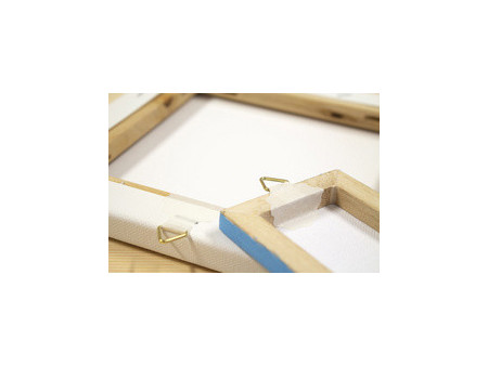kangaro Attache pour cadre, diamètre: 30 mm, rond, blanc