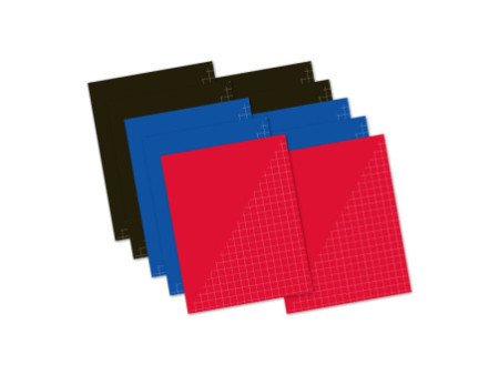 kangaro Cahier, A5, quadrillé 10 mm, assorti