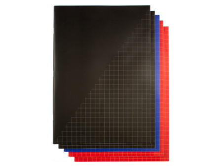 kangaro Cahier, A4, quadrillé 10 mm, assorti