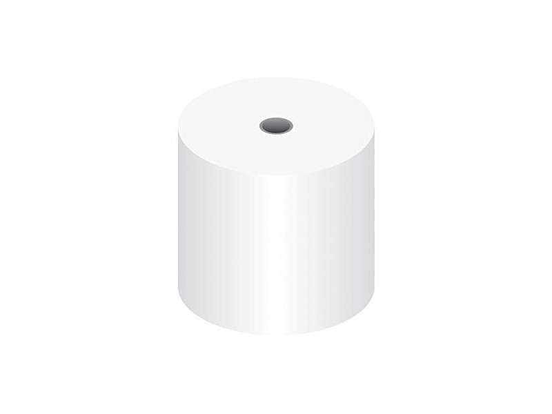 kangaro Rouleau de caisse, 57 mm x 46 m x 12 mm, blanc
