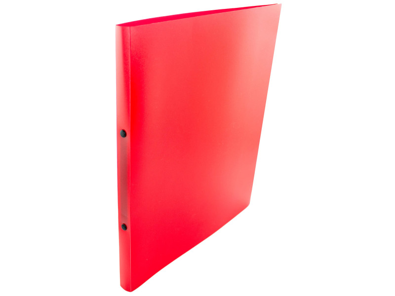 kangaro Classeur à anneaux, 2 anneaux, PP, A4, rouge