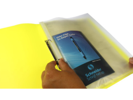 kangaro Classeur à anneaux, 2 anneaux, PP, A4, jaune