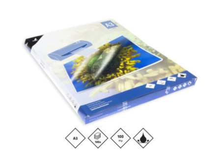 kangaro Pochette de plastification, A3, 200 microns