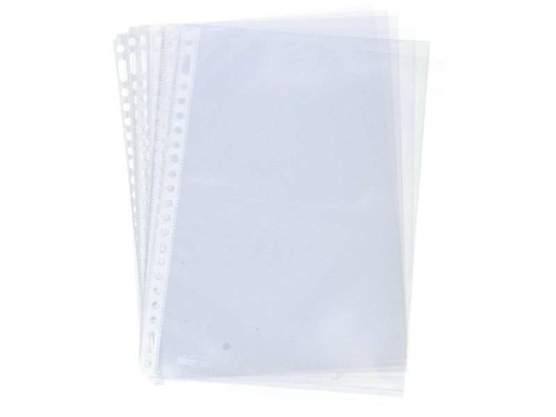 kangaro Pochette perforée, A4, PP, 0,12 mm, transparent