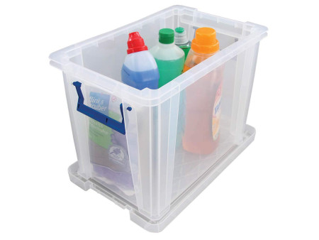 Fellowes Boîte de rangement ProStore, 26 litres, transparent