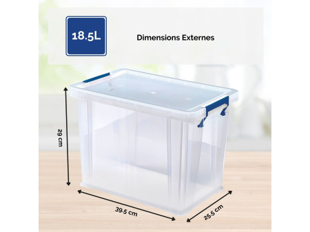 Fellowes Boîte de rangement ProStore, 18,5 litres