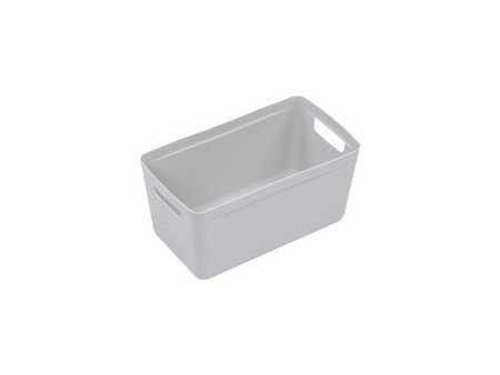 kangaro Boîte de rangement, PP, 8 litres, gris