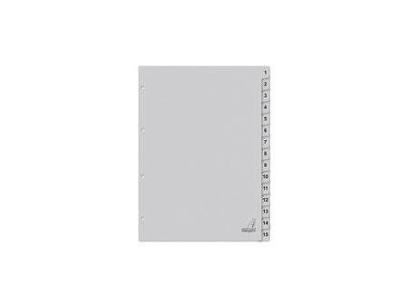 kangaro Intercalaire carton ECO, chiffres 1-10, 10 pièces
