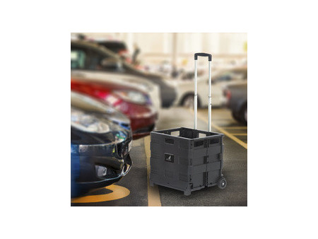 kangaro Chariot de transport pliant avec boîte pliante
