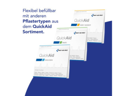 FIRST AID ONLY Distributeur de pansements Etanche, bleu