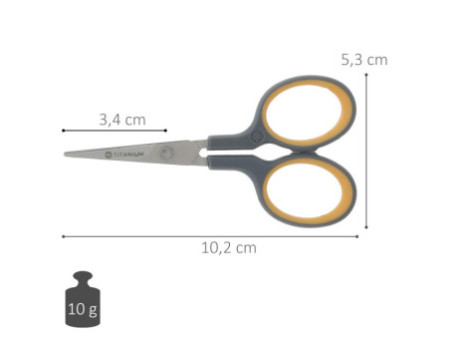 WESTCOTT Ciseaux Titanium Super, pointu, droit, 100 mm