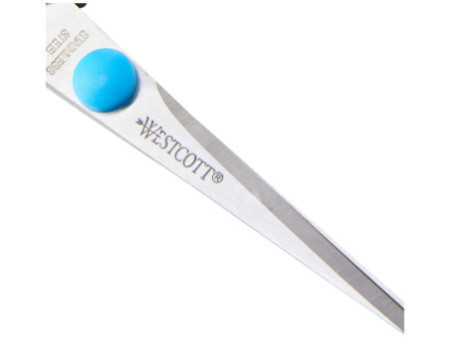 WESTCOTT Ciseaux Easy Grip, longueur: 140 mm, pour gauchers