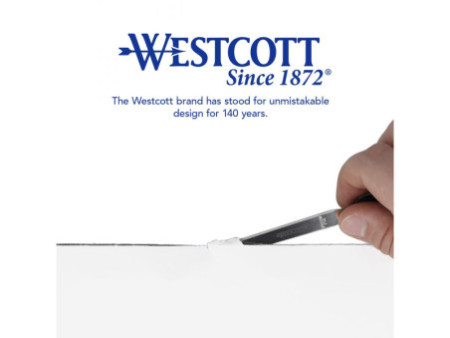 WESTCOTT Ouvre-lettres, longueur: 190 mm, manche plastique