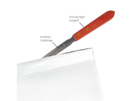 WESTCOTT Ouvre-lettres, longueur: 215 mm, manche en bois