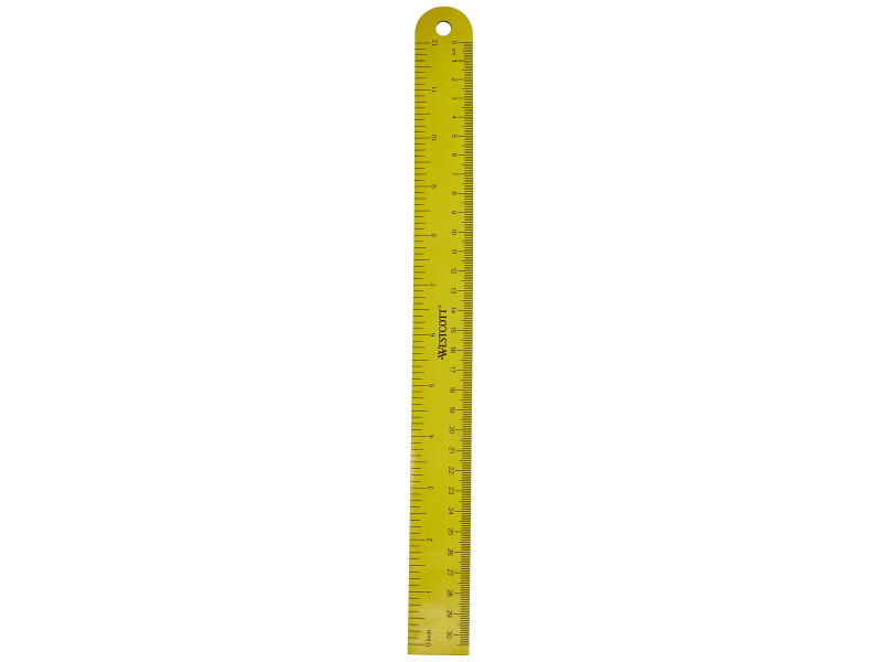 WESTCOTT Règle plate, longueur: 300 mm, flexible, magnétique