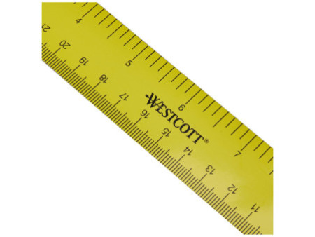 WESTCOTT Règle plate, longueur: 300 mm, flexible, magnétique