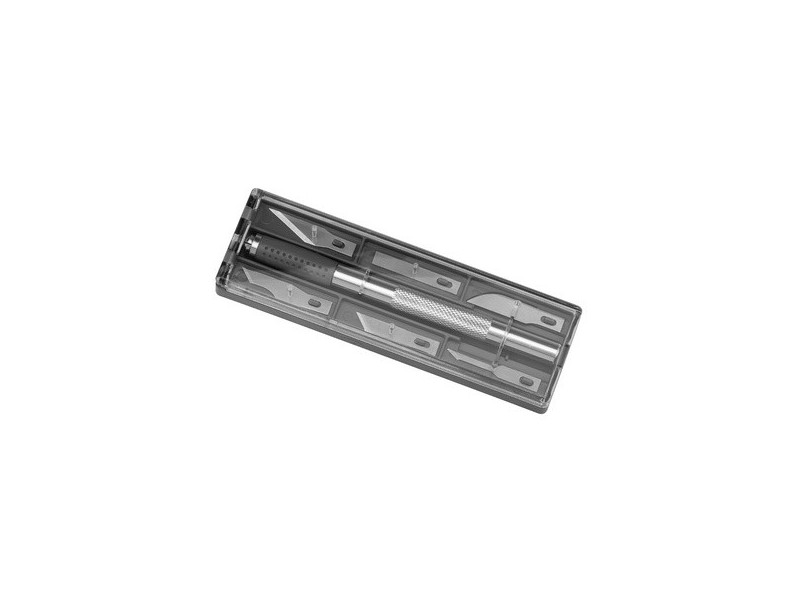 WESTCOTT Cutter de bricolage / scalpel, kit, 7 pièces
