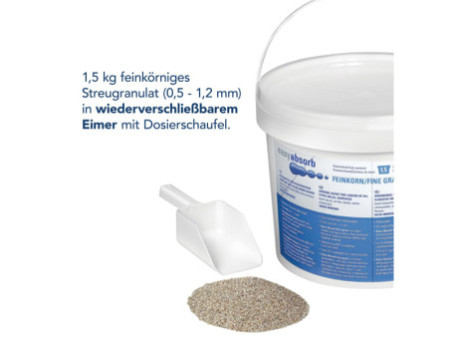 easyabsorb Liant GRAIN FIN, attapulgite, 1,5 kg seau