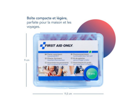 FIRST AID ONLY Boîte à pansements Maison/bricolage