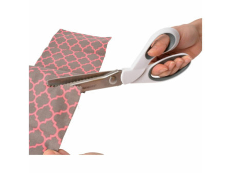 WESTCOTT Ciseaux cranteurs, coupe en zigzag, longueur:242 mm