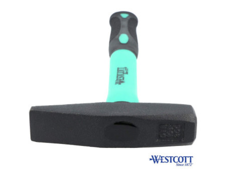 WESTCOTT Marteau de serrurier, 300 g, vert/noir, L : 305 mm