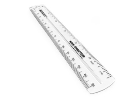 WESTCOTT Règle plate pour gauchers, longueur: 150 mm, souple