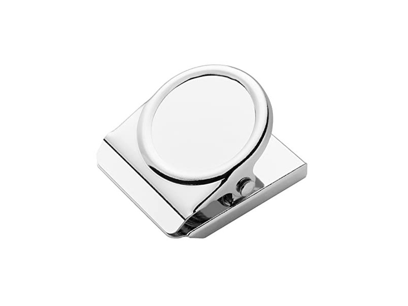 WESTCOTT Clip magnétique, 38 x 45 mm, par 3, argent/chrome