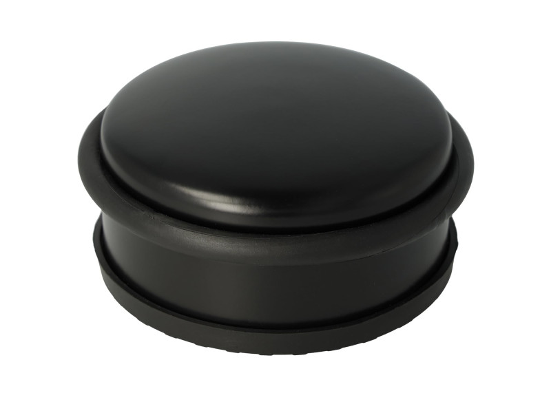 WESTCOTT Butoir de porte, en acier inoxydable, noir
