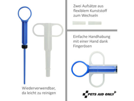 PETS AID ONLY Distributeur de comprimés + broyeur à comprimé
