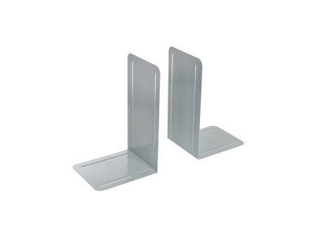 WESTCOTT Serre-livres, (L)90 x (T)140 x (H)140mm, gris clair