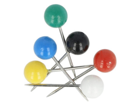 WESTCOTT Épingle à tête ronde, taille 5, assorti