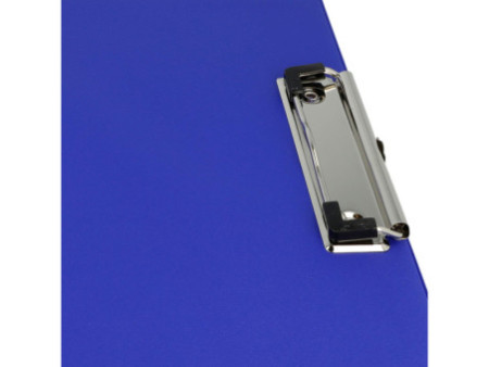 WESTCOTT Porte-bloc à pince, plastifié, A4, bleu