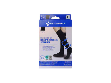 FIRST AID ONLY Mi-bas de contention, XL, noir