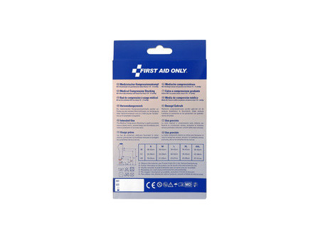FIRST AID ONLY Mi-bas de contention, XXL, noir