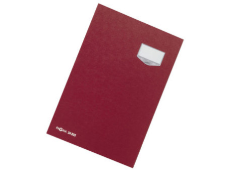 PAGNA Parapheur 'DE LUXE', A4, 20 compartiments, rouge