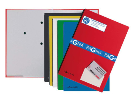 PAGNA parapheur Color, format A4, 20 compartiments, rouge