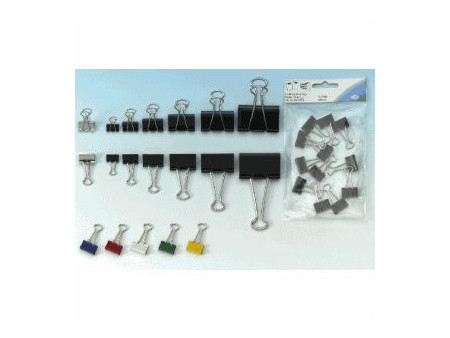 WEDO Pince double clip Foldback, (L)19 mm, écartement: 7 mm