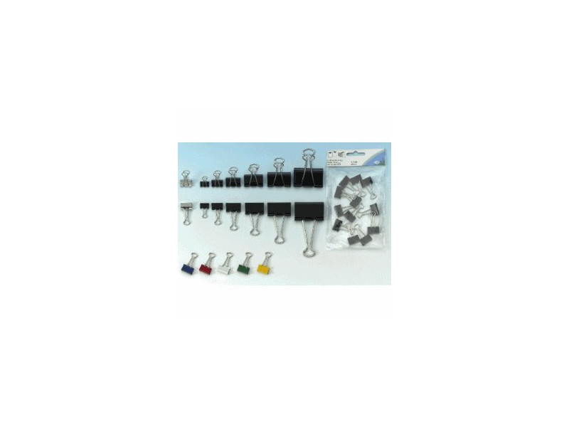 WEDO Pince double clip Foldback, (L)19 mm, écartement: 7 mm