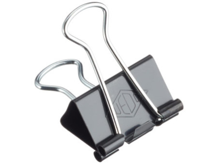 WEDO Pince double clip Foldback, (L)25 mm, écartement: 9 mm